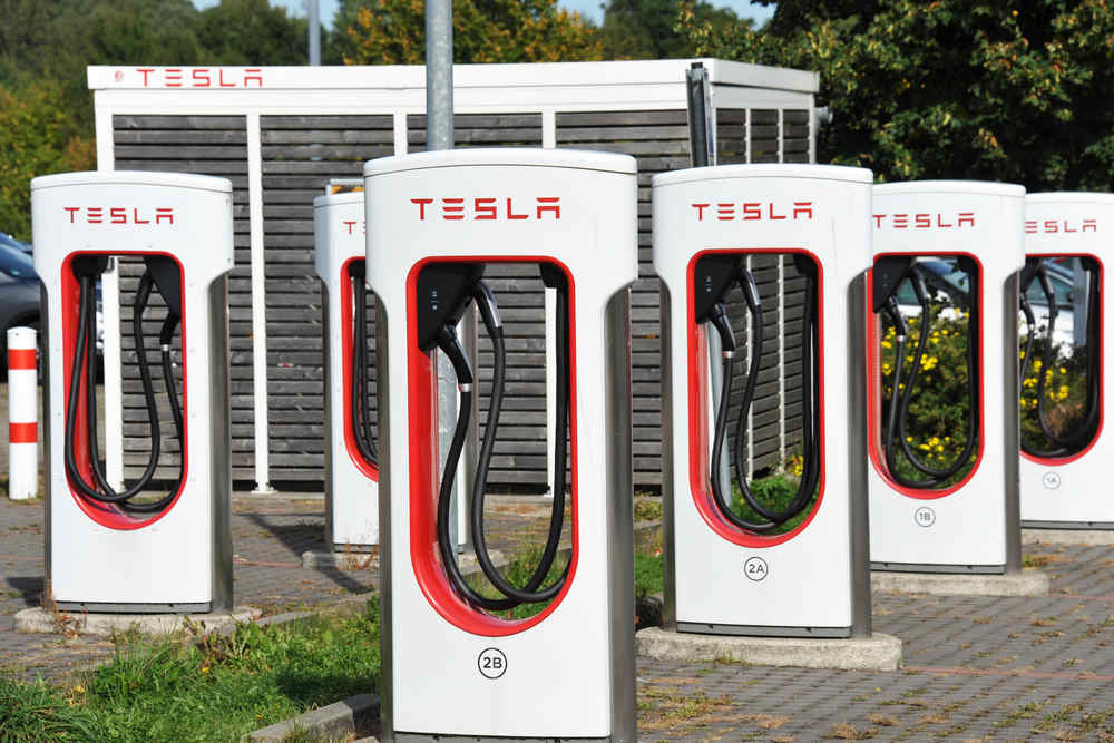 Supercharger durch Tesla